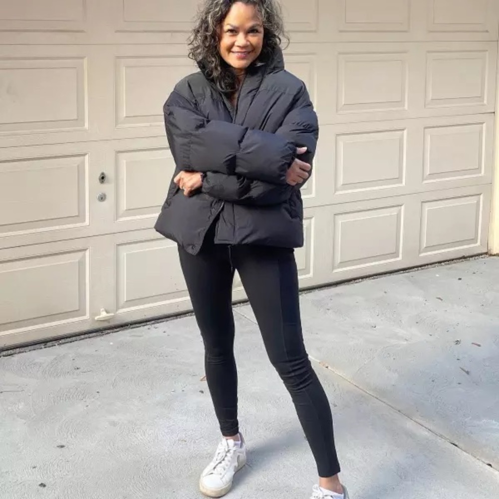 Fabletics Essential Puffer Black NWT